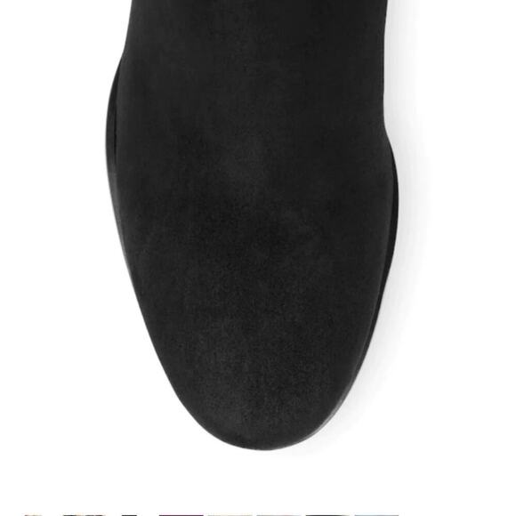 Stuart Weitzman 5050 City Block Boots Black Suede Over-the-Knee Stretch Size 7 - Picture 10 of 14